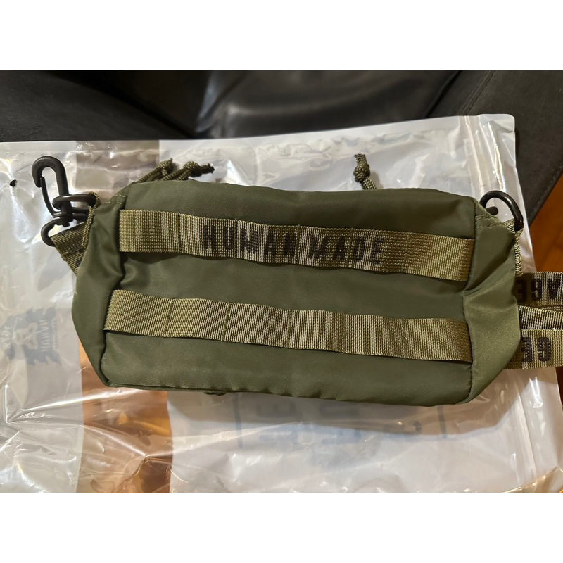 HUMAN MADE MILITARY POUCH 斜背包 軍綠