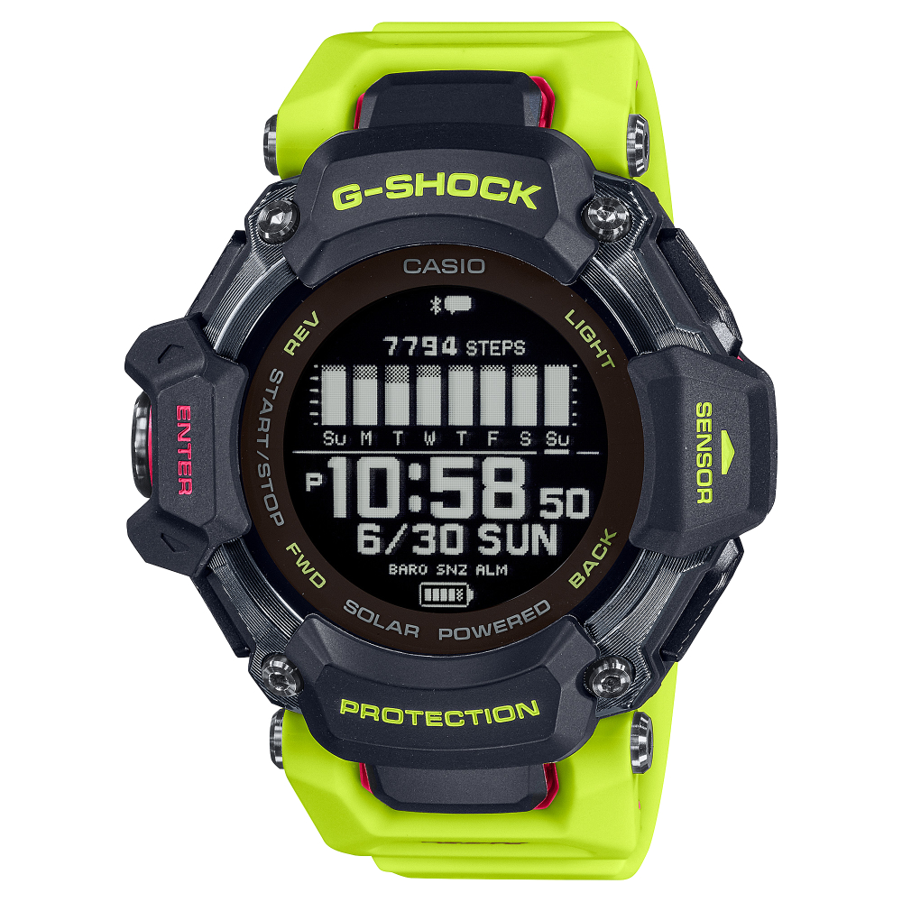 G-SHOCK / GBD-H2000-1A9 / 卡西歐 CASIO [ 官方直營 ] GPS多元運動手錶