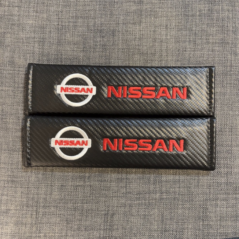 🔥現貨免運 99元一對🔥 Nissan 日產 安全帶護套 安全帶護肩 碳纖維 卡夢 Tiida Sentra Kicks
