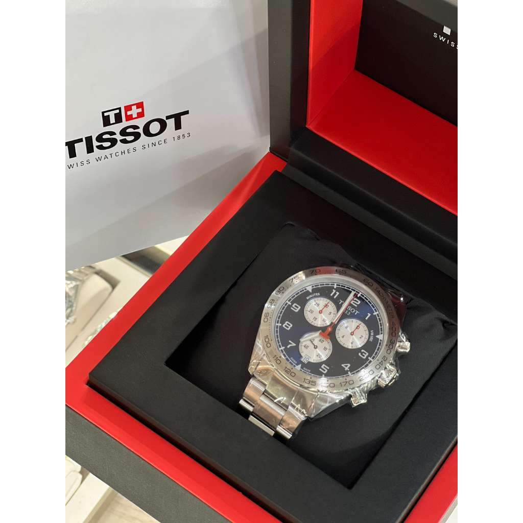 【全舜行】TISSOT PRS516系列石英錶 銀框藍面 [T1316171104200]