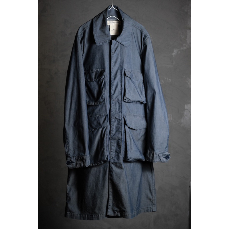 Remi Relief M-65 Cotton Nylon Coat 日本設計師品牌 尼龍混紡軍裝大衣 日本製