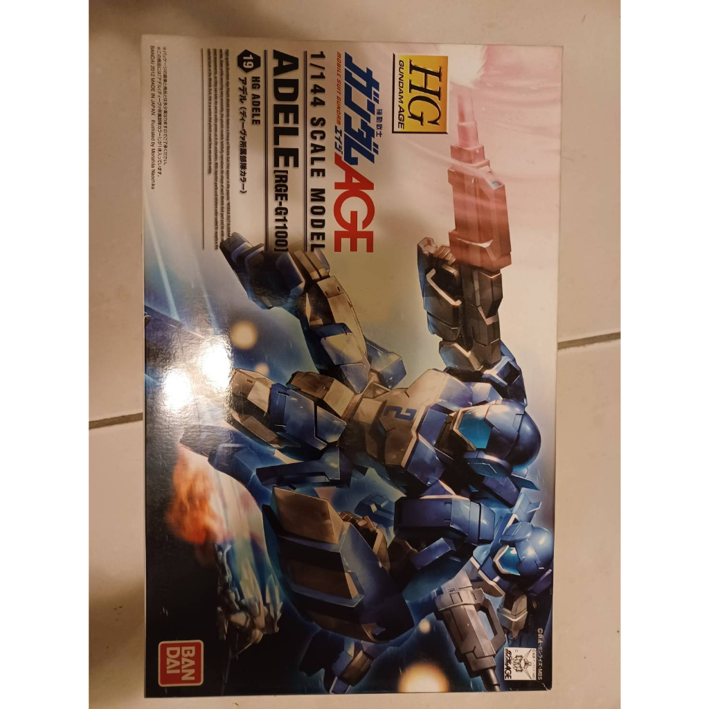 BANDAI GUNDAM AGE HG 1/144 RGE-G1100 ADELE 阿黛爾 歌姬號艦載機配色版