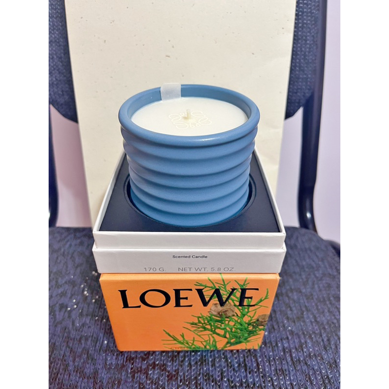 Loewe 蠟燭 全新 落羽松毬果