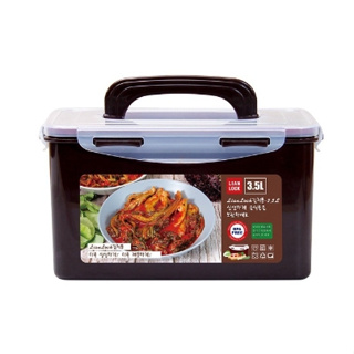 「二手」韓國原裝進口手提泡菜桶 保鮮盒 3.6公升