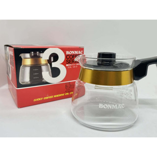【日本製】BONMAC 500cc 耐熱玻璃咖啡壺 CS-3