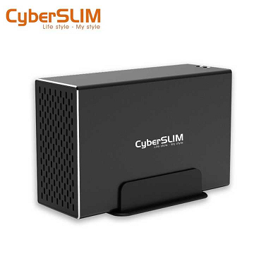 【二手】【CyberSLIM】3.5吋 雙層磁碟陣列硬碟外接盒 S82U3