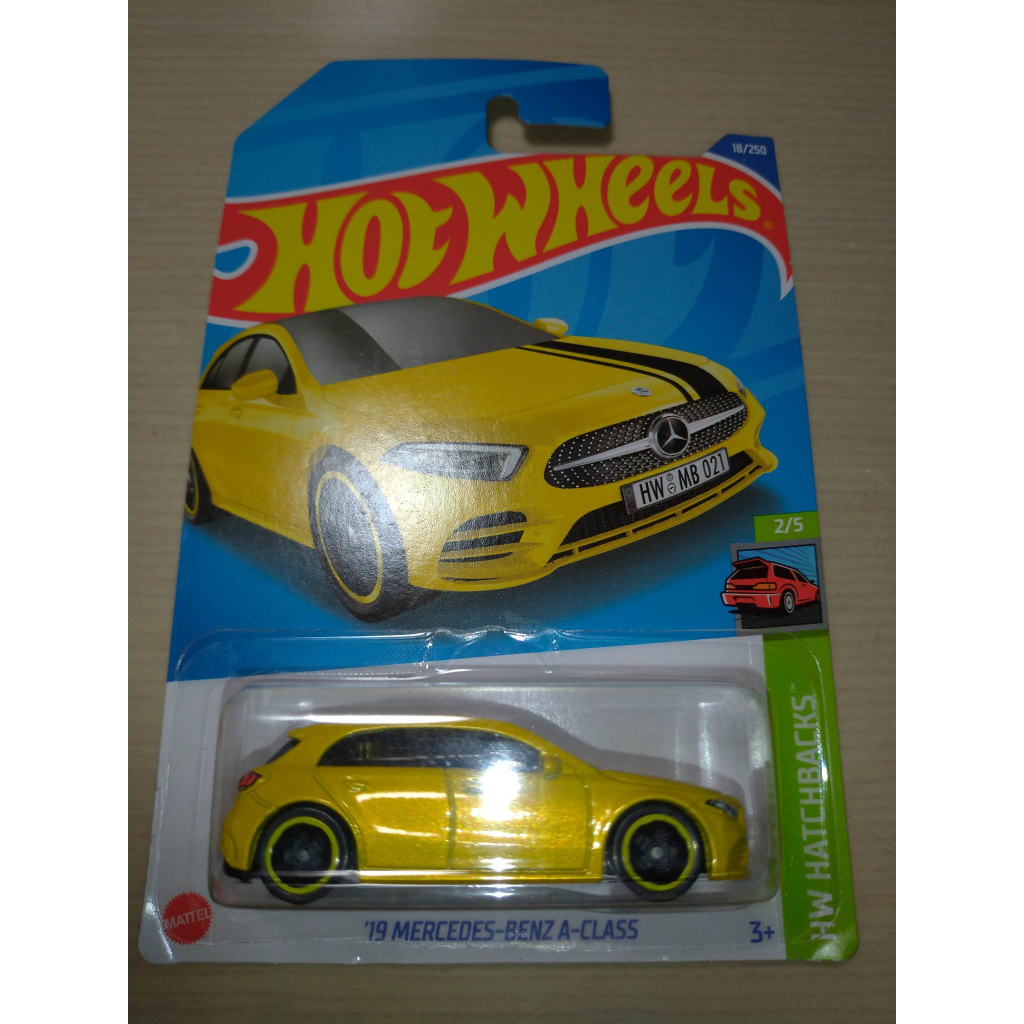 Hot Wheels 風火輪 Mercedes-Benz 賓士 A-Class 黃色