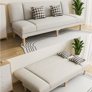 北歐布藝沙發 雙人沙發床 可折疊沙發床 多功能簡易沙發 兩用折疊沙發 小戶型沙發 客廳沙發 懶人沙發床