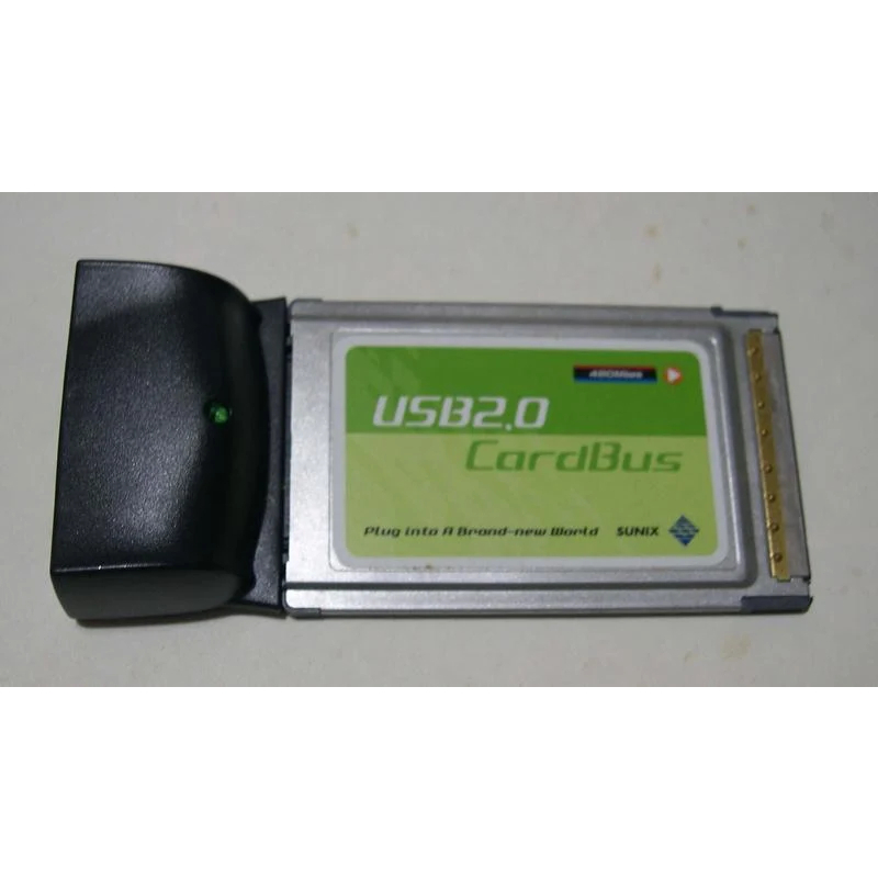SUNIX 1080N 3埠 USB2.0 CardBus PCMICA 擴充卡
