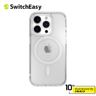 SwitchEasy iPhone 15 14 Pro/Max/Plus Nude/M Magsafe晶亮透明防摔手機殼