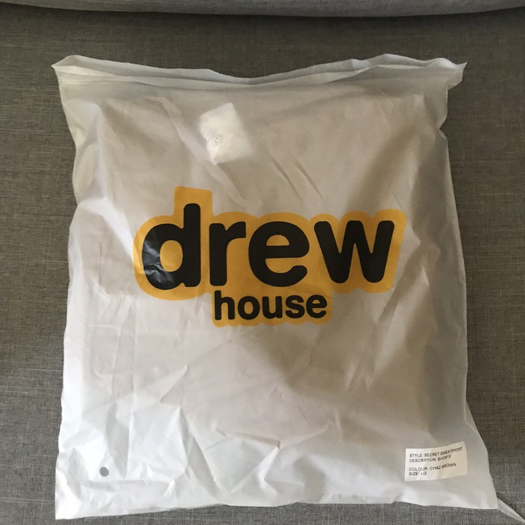 Drew House secret sweatshorts chaz brown L號 現貨 短褲