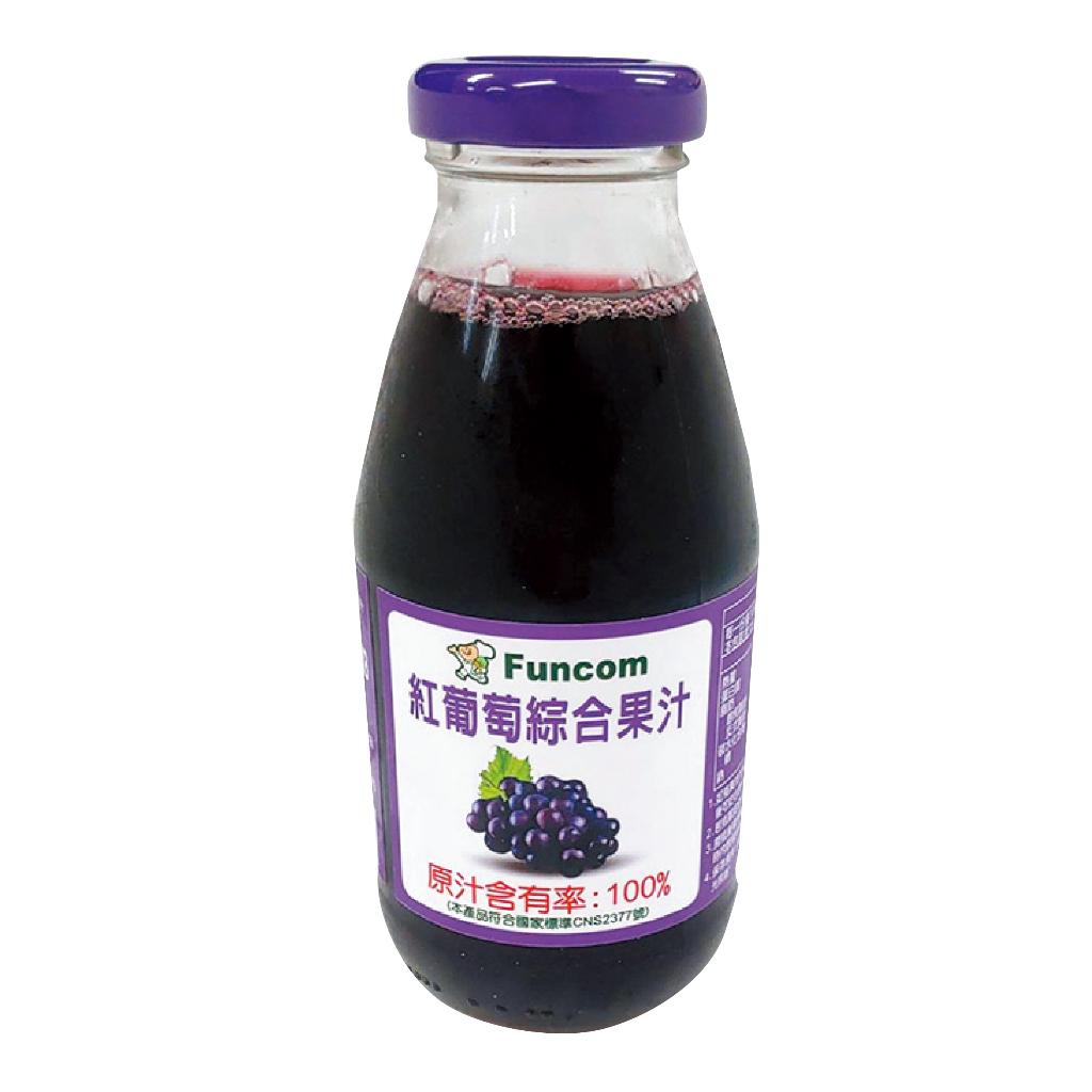 楓康紅葡萄綜合果汁300ml*3瓶