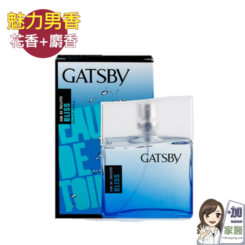 GATSBY 魅力男香 極樂天堂100ml/瓶 男性香水 香水 情人節禮物 禮物 送禮 聖誕節禮物