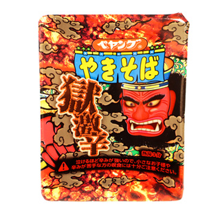 Peyoung 地獄激辛辣味炒麵 119g(原售價109)【Donki日本唐吉訶德】