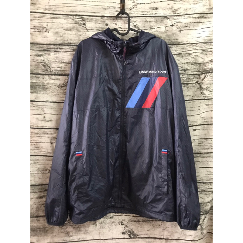 Puma &amp;BMW聯名 連帽防風外套XL