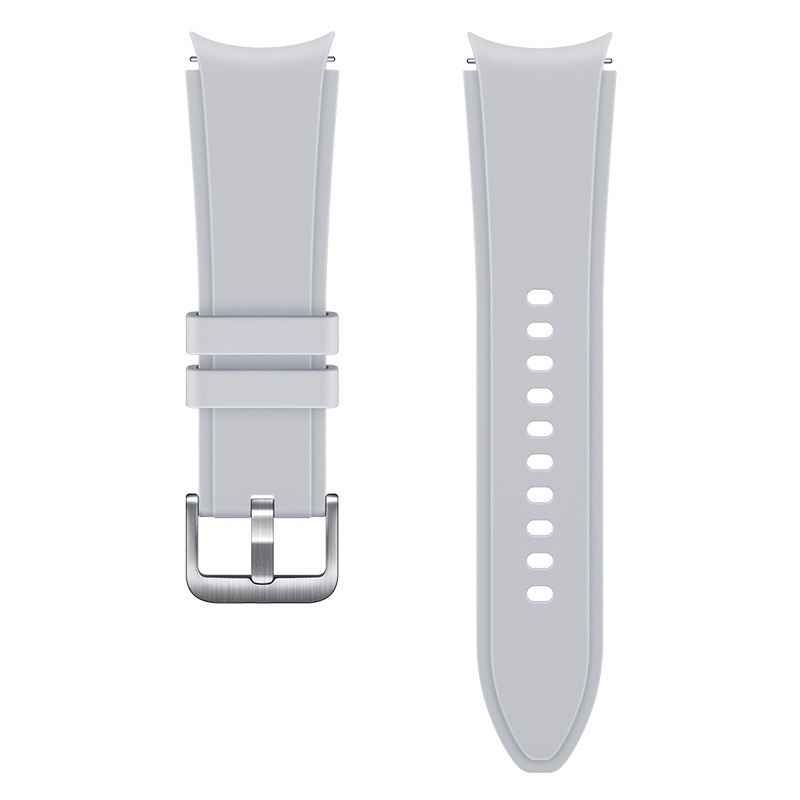 原廠 SAMSUNG Galaxy Watch4 / Watch4 Classic 運動錶帶 無包裝已拆但未使用 銀灰