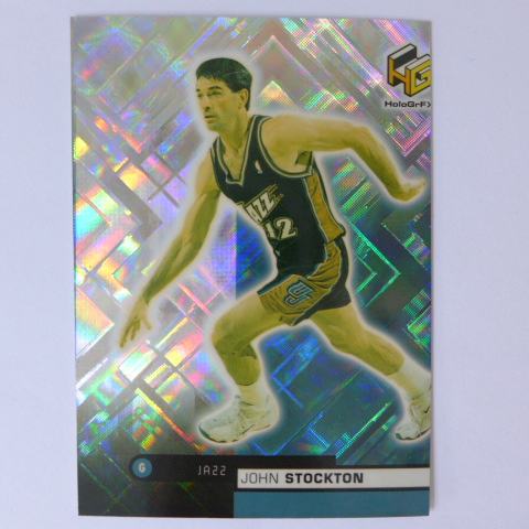 ~ John Stockton ~NBA名人堂/助攻王/約翰·史塔克頓 1999年UD.閃亮籃球卡