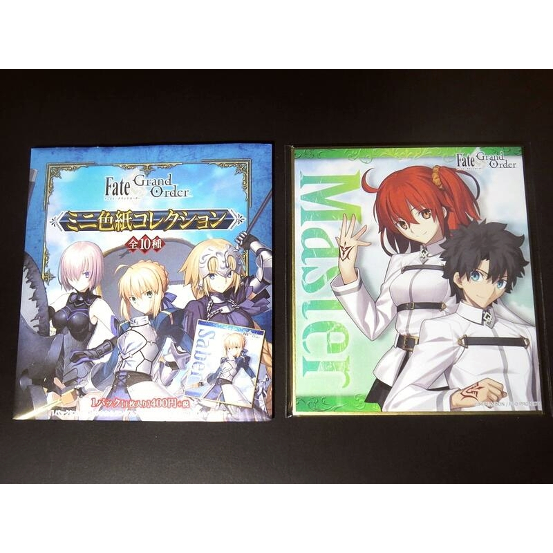 [TP小屋] (有貨) Fate/Grand Order FGO 日版 小型複製畫 色紙板 J款 MASTER 御主