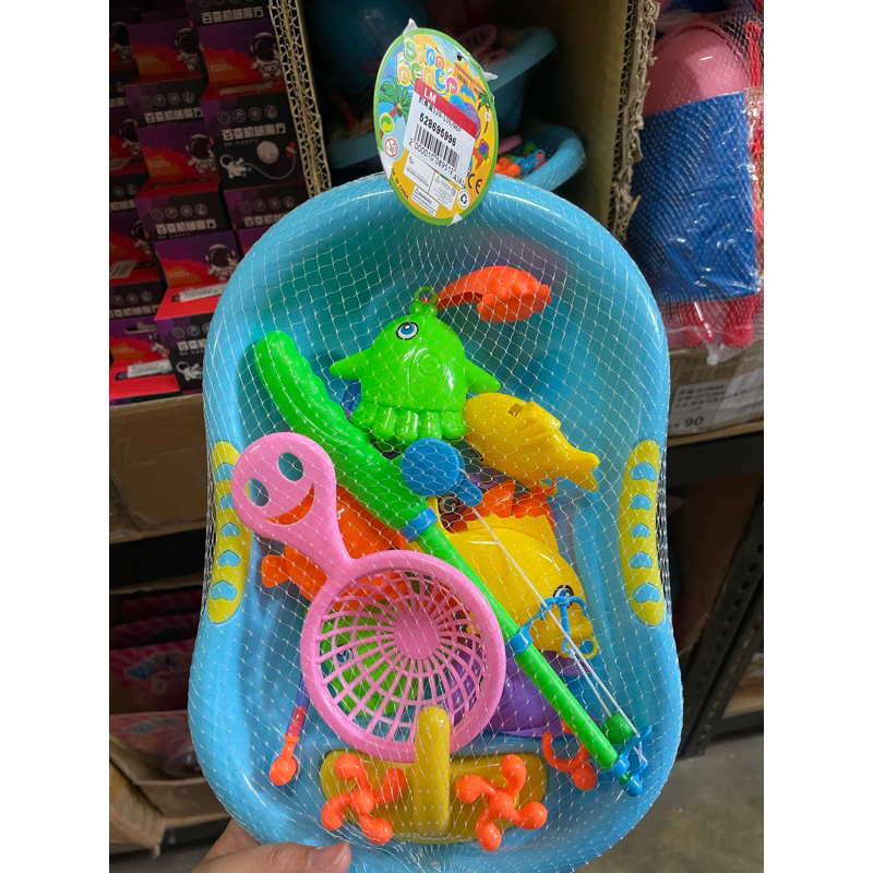 全新-釣魚玩具組（幼兒玩具，洗澡玩具）