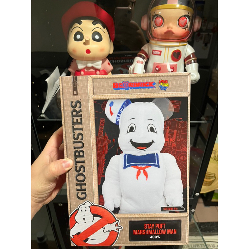BE@RBRICK STAY PUFT MARSHMALLOW MAN COSTUME庫柏力克熊400% 熊