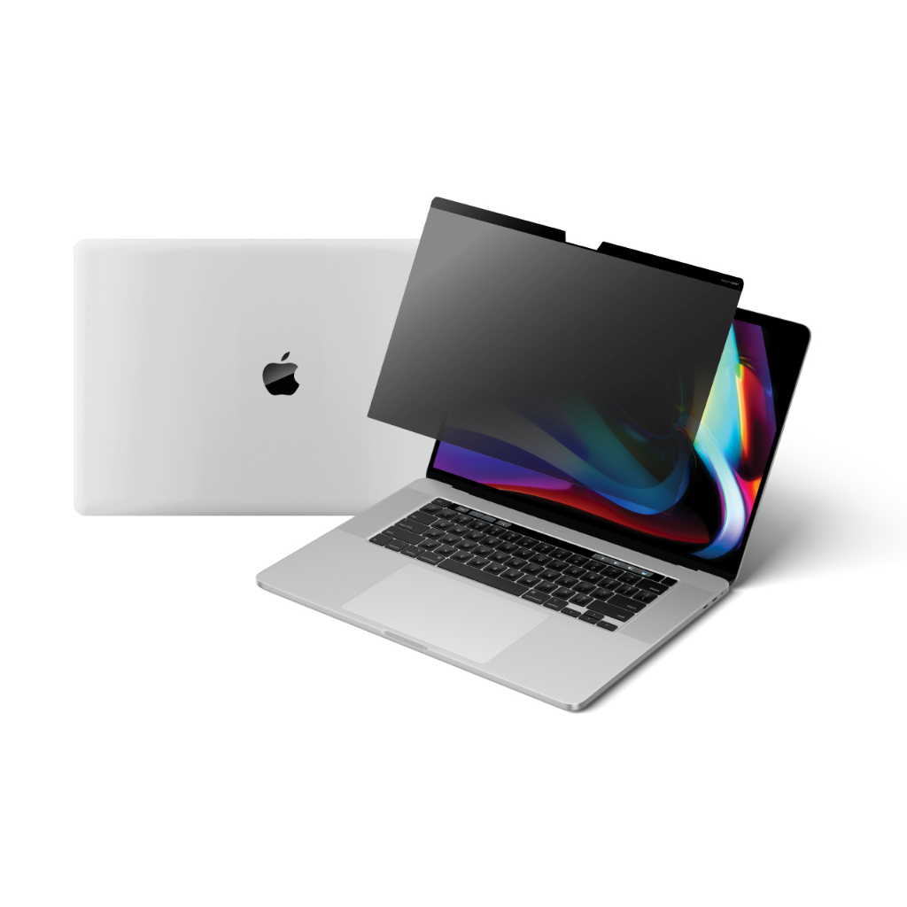 【頑皮鬼】MacBook 磁吸防窺保護貼｜磁力。貼｜防窺系列｜抗藍光防眩光辦公咖啡廳M2