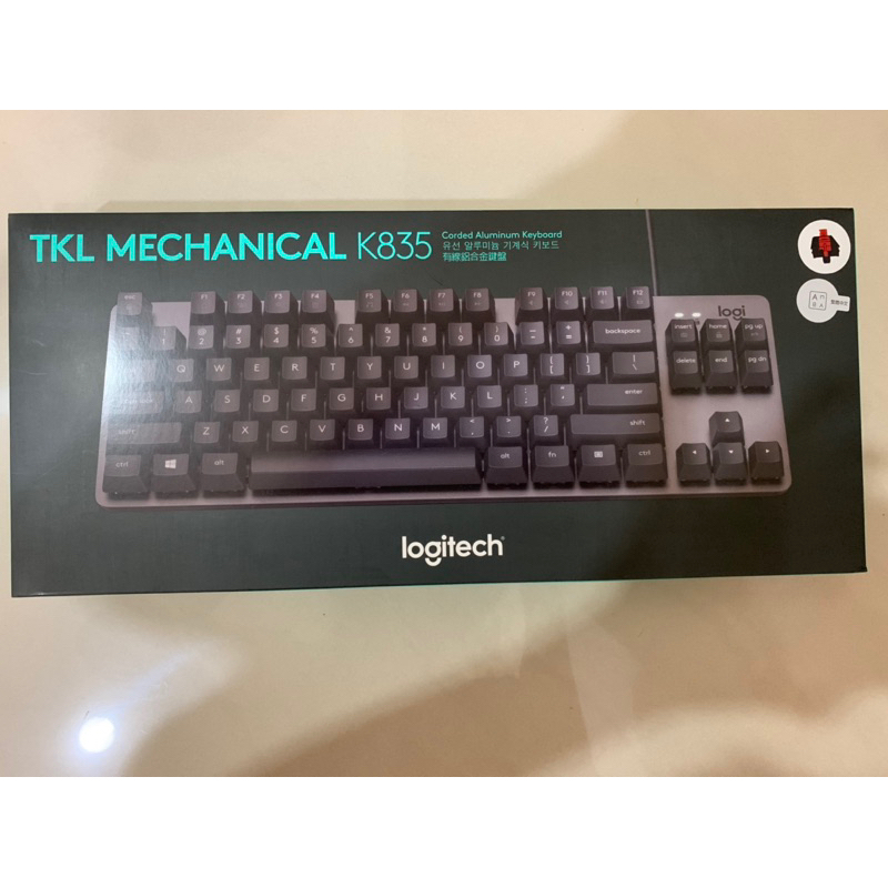 Logitech 羅技 K835 TKL  有線鍵盤
