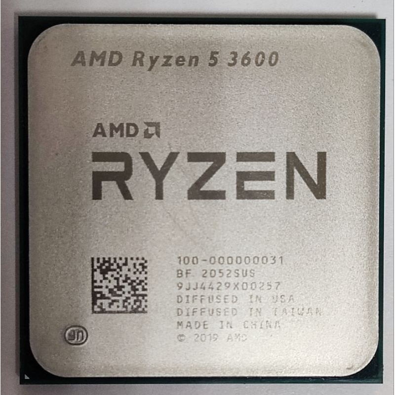 AMD 3600 cpu散裝