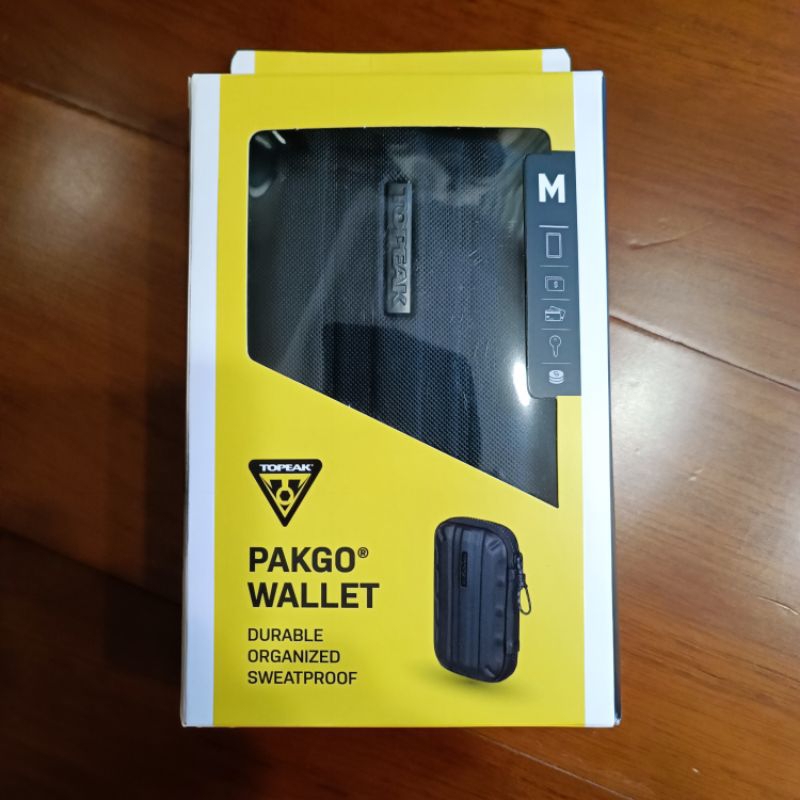 [全新] Topeak PAKGO WALLET M硬質錢包 騎車隨身包
