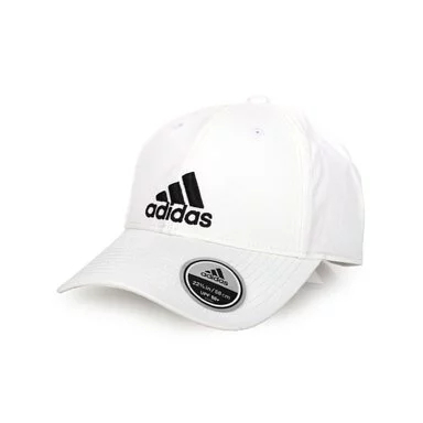 [瑕疵]Adidas CAP 經典六分割帽子 棒球帽 白 S98150-1