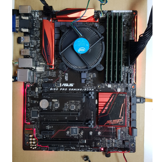 ASUS 華碩 B150 PRO GAMING/AURA 主機板 M.2 1151腳位 附擋板 B250 H170