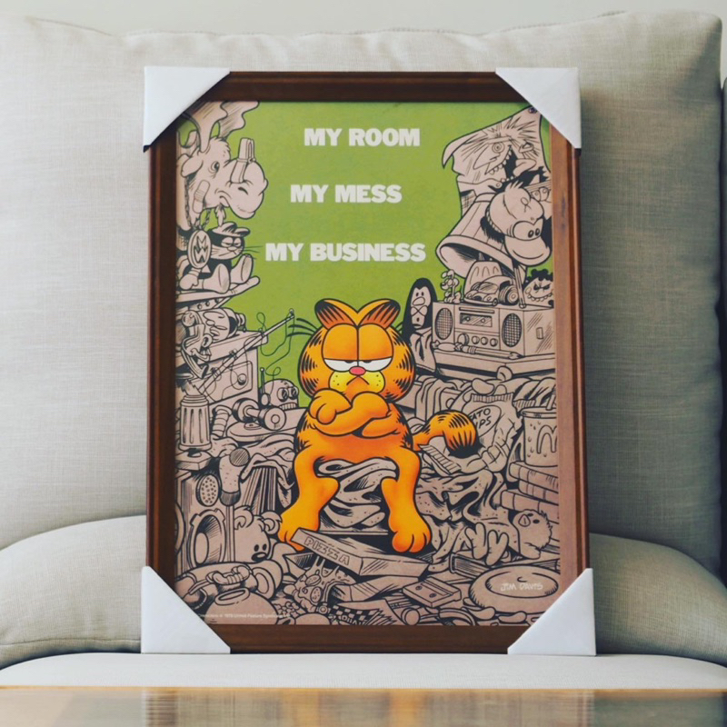 1978年 加菲貓 復古 海報 Garfield vintage poster