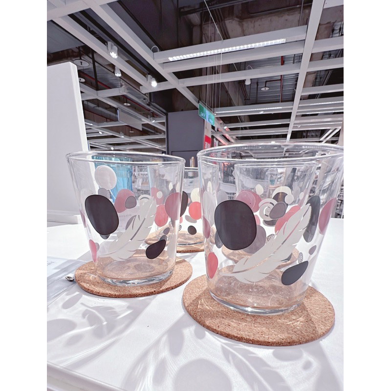 IKEA代購•ikea玻璃杯·水杯·聖代杯·甜點杯·點點杯·色彩杯·杯底刻字·頂級法國製造