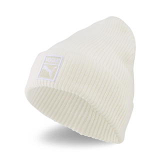 PUMA 保暖帽 Vogue系列 HT毛帽 女 02413002 白色 全白