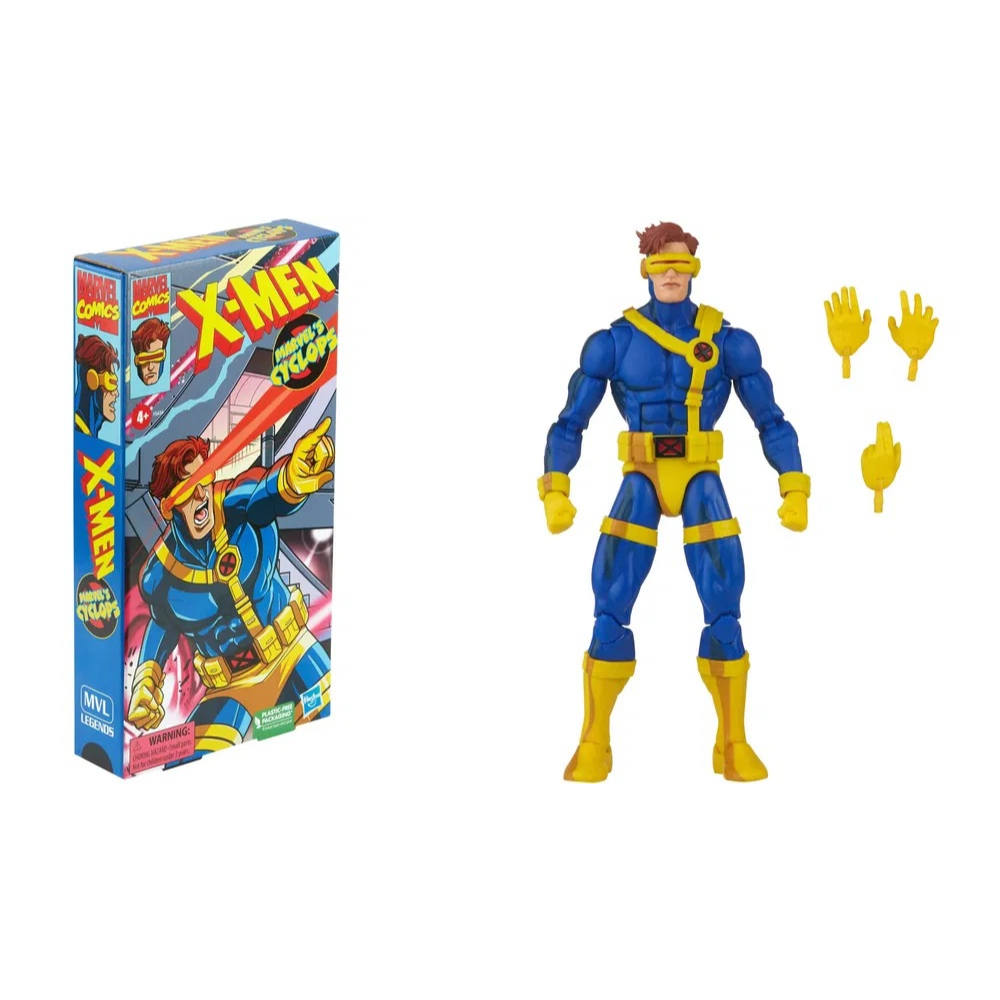 【 TOY BOY 】Marvel Legends X-MEN系列 VHS 黃衣 獨眼龍 6吋 全新未拆