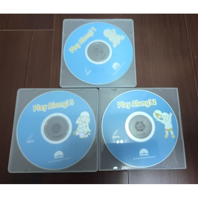 寰宇迪士尼美語-play along  VCD*3