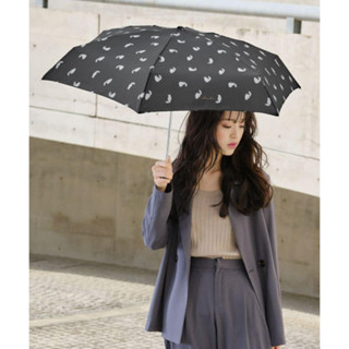 ˙ＴＯＭＡＴＯ生活雜鋪˙日本進口雜貨人氣Wpc.雨具品牌療癒貓咪滿版姿態折疊傘 UV晴雨兩用傘附收納袋(預購)
