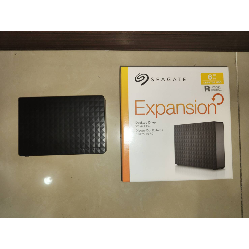 (2號硬碟)Segate Expansion 6TB 外接硬碟