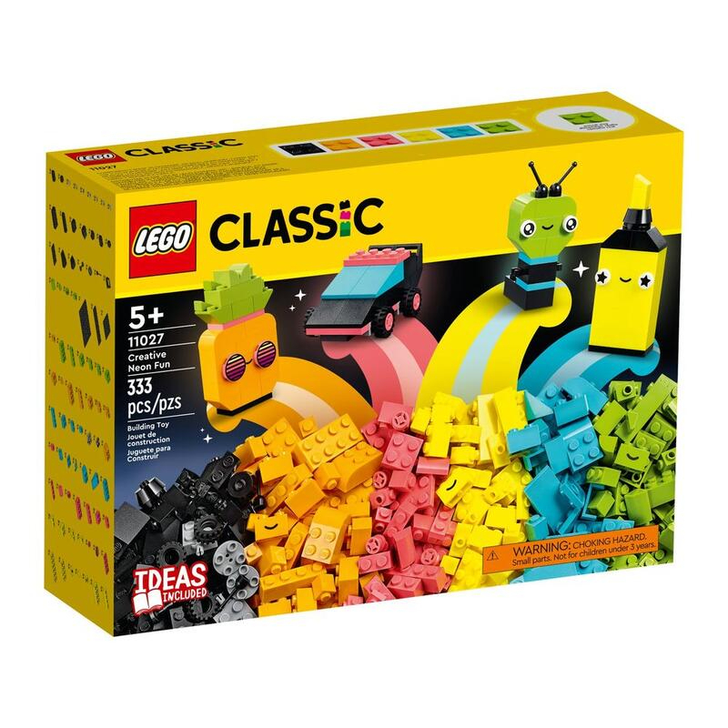 LEGO 樂高 積木 CLASSIC 經典系列 創意螢光趣味套裝 11027