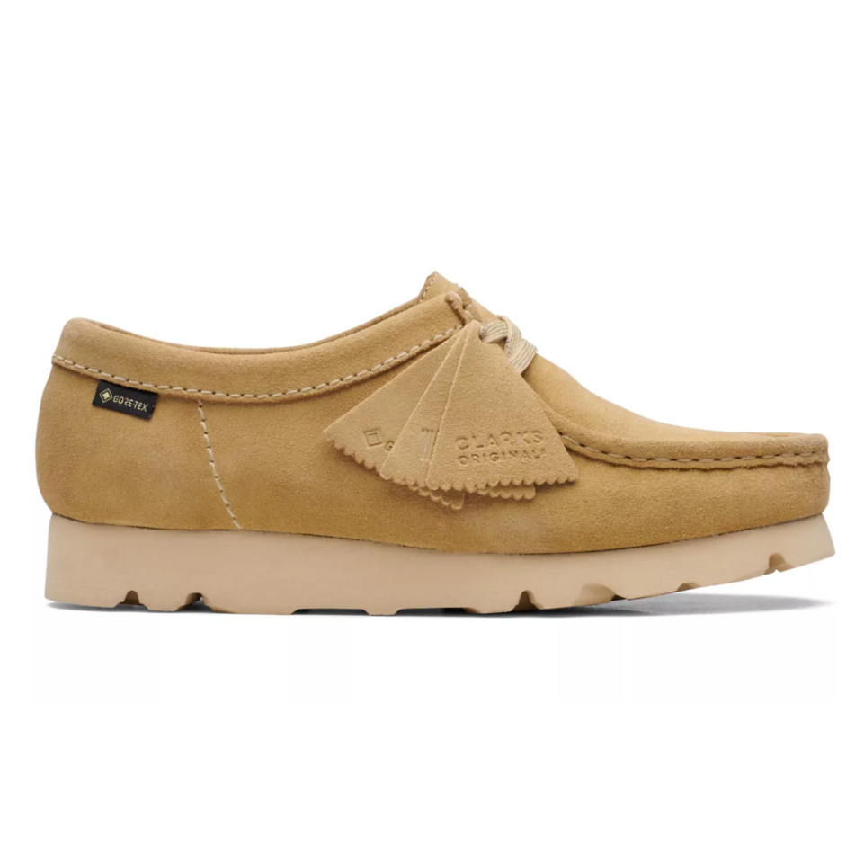 R代購 Clarks Wallabee Gore-Tex GTX Maple Suede 黃沙 袋鼠鞋 26169025