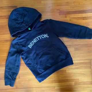 班尼頓 BENETTON kid帽T 男童女童 100cm