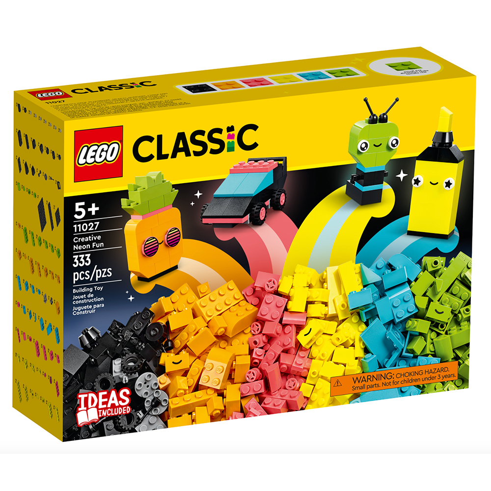 LEGO樂高 Classic系列 創意螢光趣味套裝 LG11027