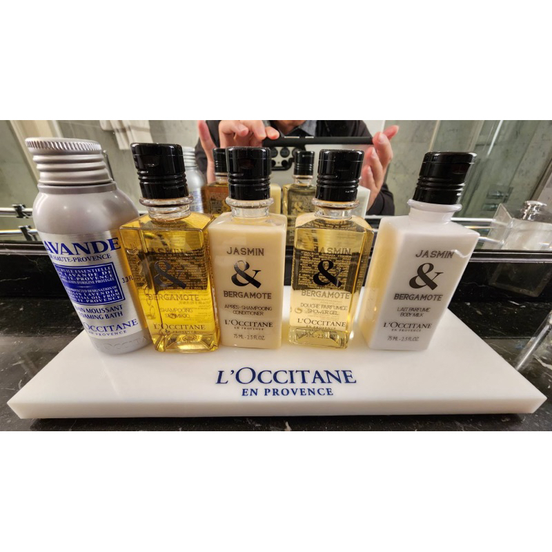 LOCCITANE 歐舒丹格拉斯茉莉 沐浴膠 洗髮乳 潤髮乳 身體乳 泡澡乳 旅行組
