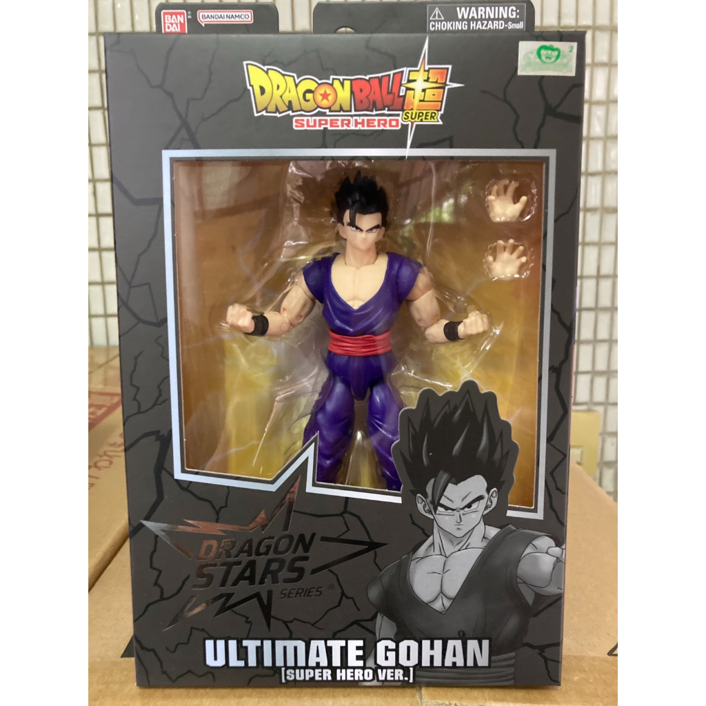 全新現貨 BANDAI 萬代 美版 6吋 七龍珠超 超級英雄 劇場版 究極悟飯 終極悟飯 可動公仔