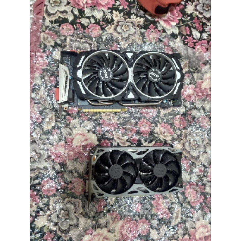 EVGA  gtx  1660s +msi gtx 1070 兩張