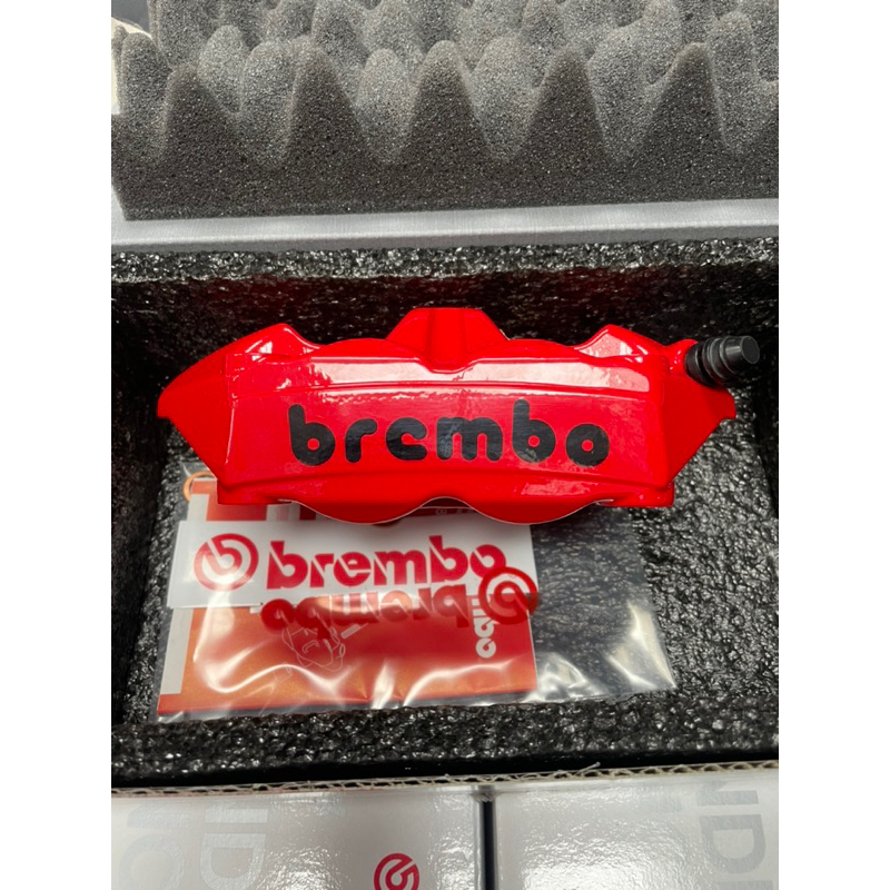 ❤️小希本舖❤️ BREMBO HPK M4 1098 紅底黑字   活塞34/34 孔距100mm 義大利原裝進