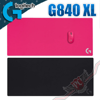 羅技 Logitech G840 大尺寸遊戲鼠墊 粉紅色 / 黑色 PCPARTY