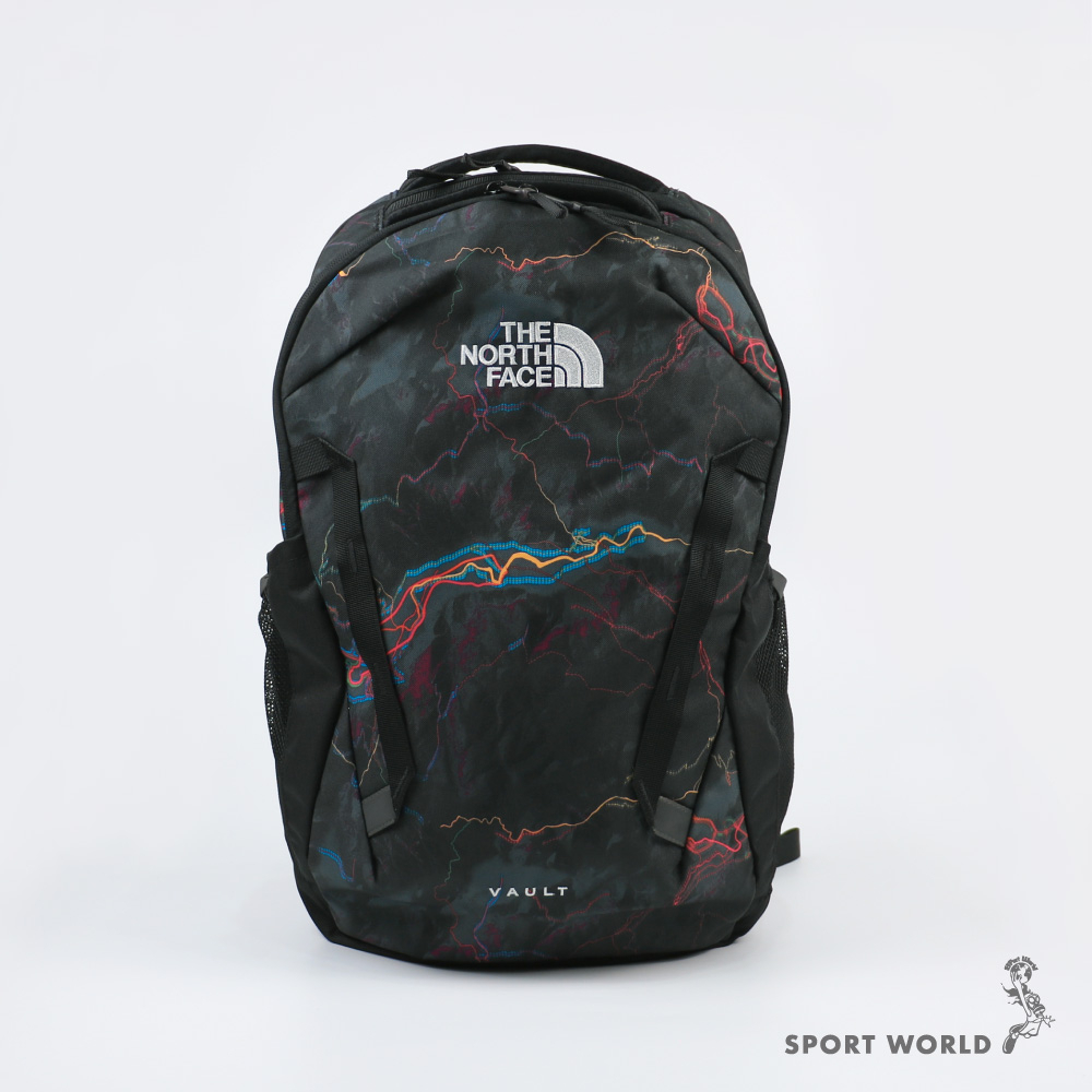 THE NORTH FACE 北臉 北面 後背包 防潑水 多夾層 休閒 黑 NF0A3VY2IRJ