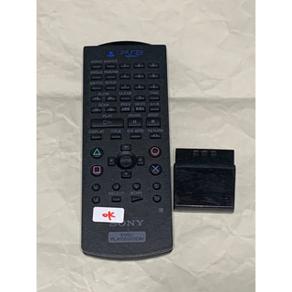 PS2 搖控器 SCPH-10150/SCPH-10420 原裝 SONY 中古 二手 紅外線搖控器 +接收器 8-9新