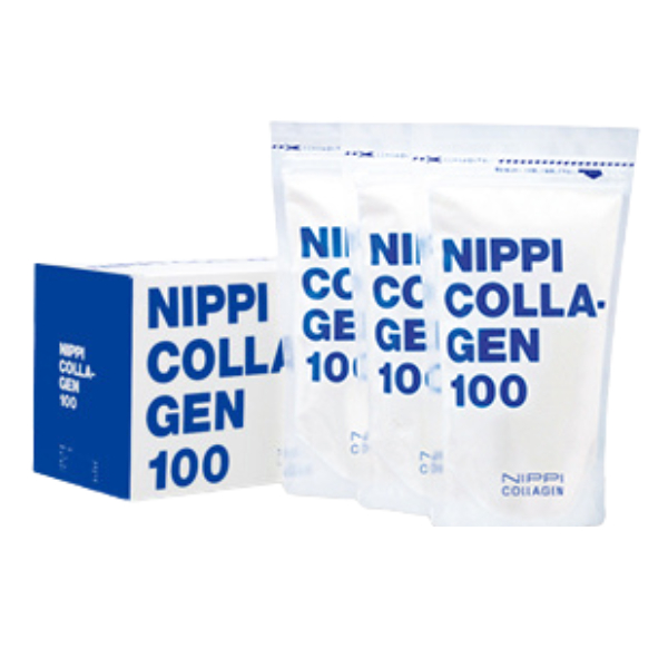 日本直送   正品   NIPPI COLLAGEN 100膠原蛋白 -大包裝 (110gX3袋) 盒