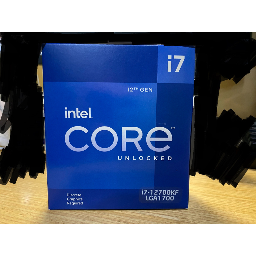 Intel Core i7-12700KF 中央處理器 超頻版 無內顯 無風扇 保固至 2025/06/18 僅上機一次